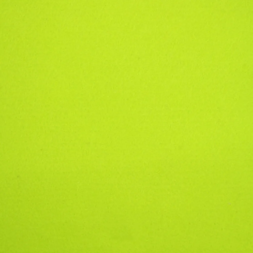Filc wełniany A4 - zielony limonkowy, 1 mm