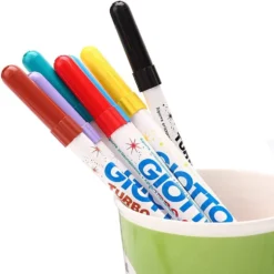 Flamastry brokatowe Turbo Glitter - Giotto - 8 szt.