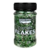 Folia do złoceń w płatkach Colored Flakes - Pentart - zielono-srebrna, 100 ml