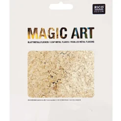Folia do złoceń w płatkach Magic Art - Rico Design - złota, 2 g