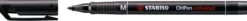 Foliopis permanentny OHPen - Stabilo - czarny, M