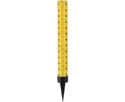 Fontanna tortowa w gwiazdki - złota, 12 cm
