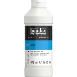 Gesso do farb akrylowych i olejnych - Liquitex - białe, 473 ml