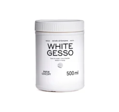Gesso do farb akrylowych i olejnych - PaperConcept - białe 500 ml