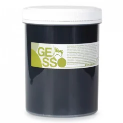 Gesso do farb olejnych i akrylowych - Renesans - czarne, 110 ml