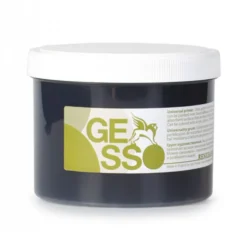 Gesso do farb olejnych i akrylowych - Renesans - czarne, 500 ml