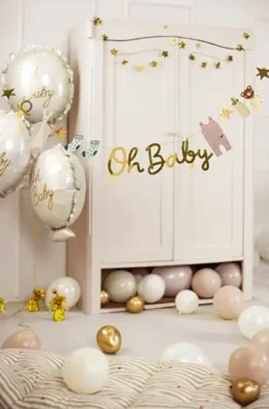 Girlanda z zawieszkami, Oh Baby - 250 cm