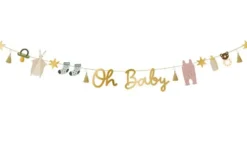 Girlanda z zawieszkami, Oh Baby - 250 cm