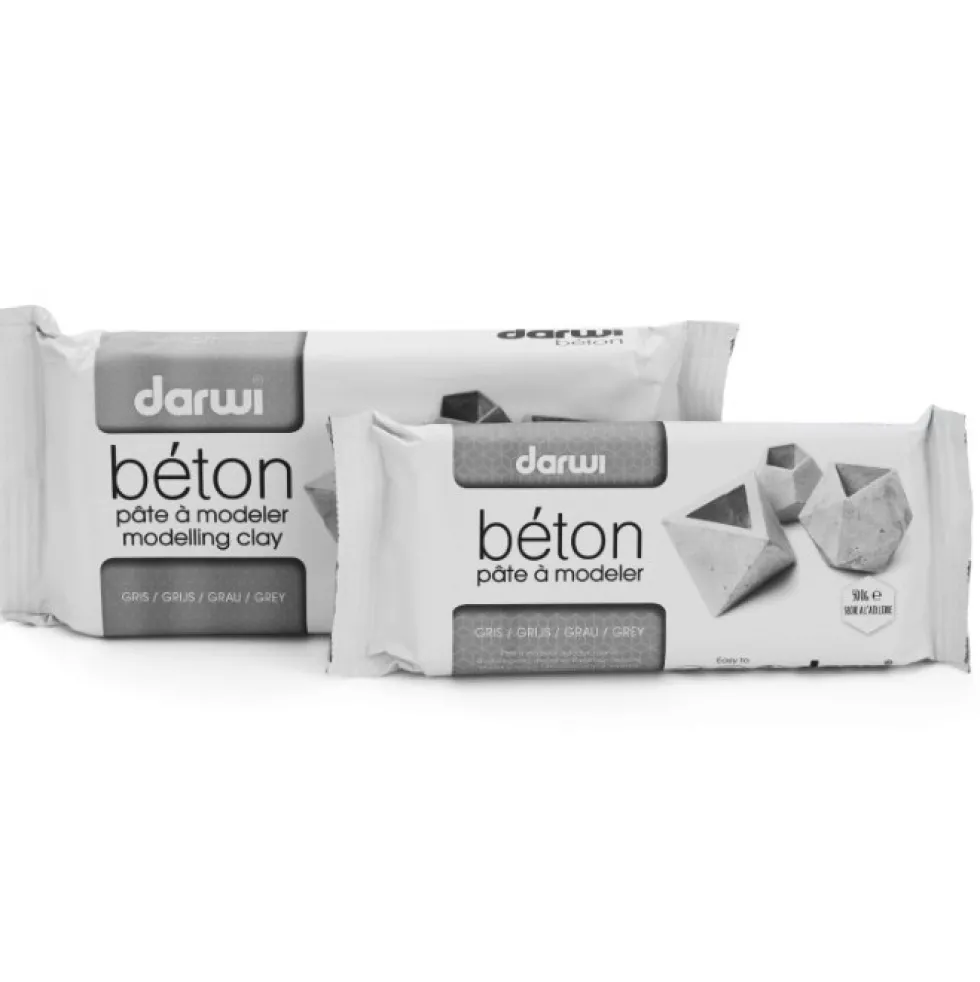 Glinka, masa plastyczna Béton - Darwi - efekt betonu, 1 kg