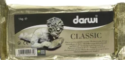 Glinka, masa plastyczna Classic - Darwi - biała, 1 kg