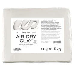 Glinka samoutwardzalna Air-Dry Clay - PaperConcept - Natural White 5 kg