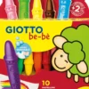 Grube kredki świecowe dla dzieci - Giotto bebe - 10 kolorów