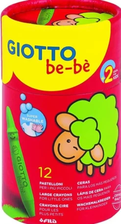 Grube kredki świecowe dla dzieci - Giotto bebe - 12 szt.