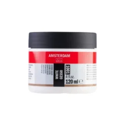 Grunt malarski podkład Gesso - Amsterdam - biały 120 ml