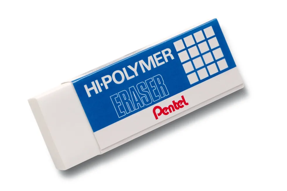 Gumka do ścierania, ołówkowa Hi-Polymer - Pentel - mini
