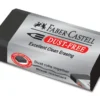 Gumka kauczukowa Dust Free - Faber-Castell - czarna
