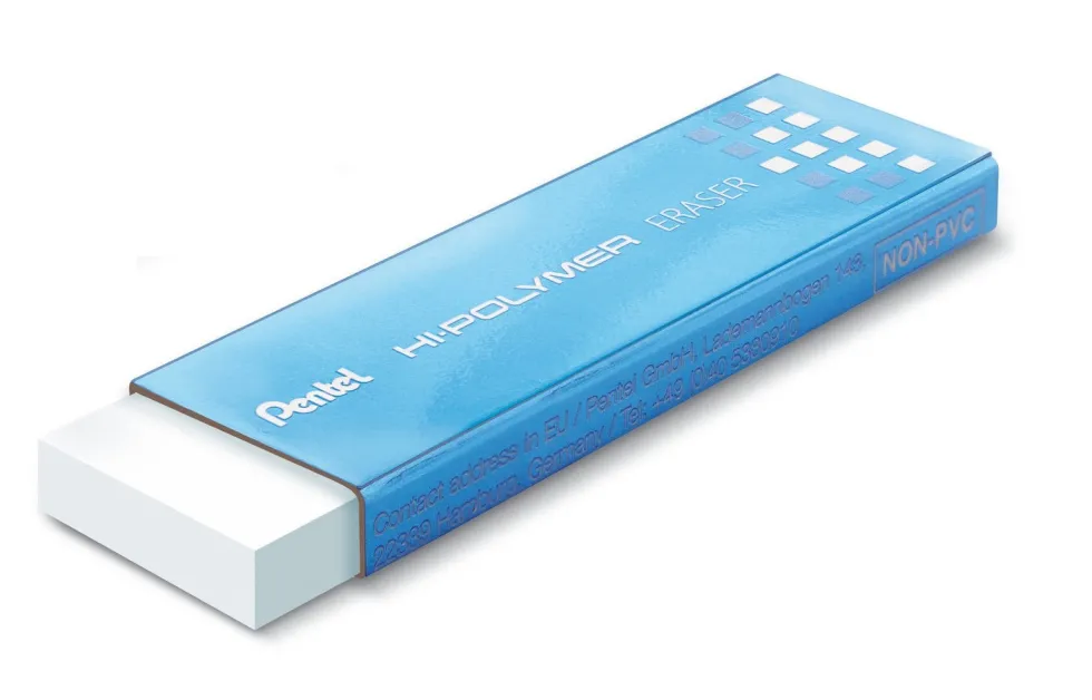 Gumka ołówkowa Hi-Polymer - Pentel - Slim