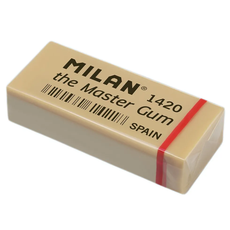 Gumka ołówkowa Master Gum - Milan - kremowa