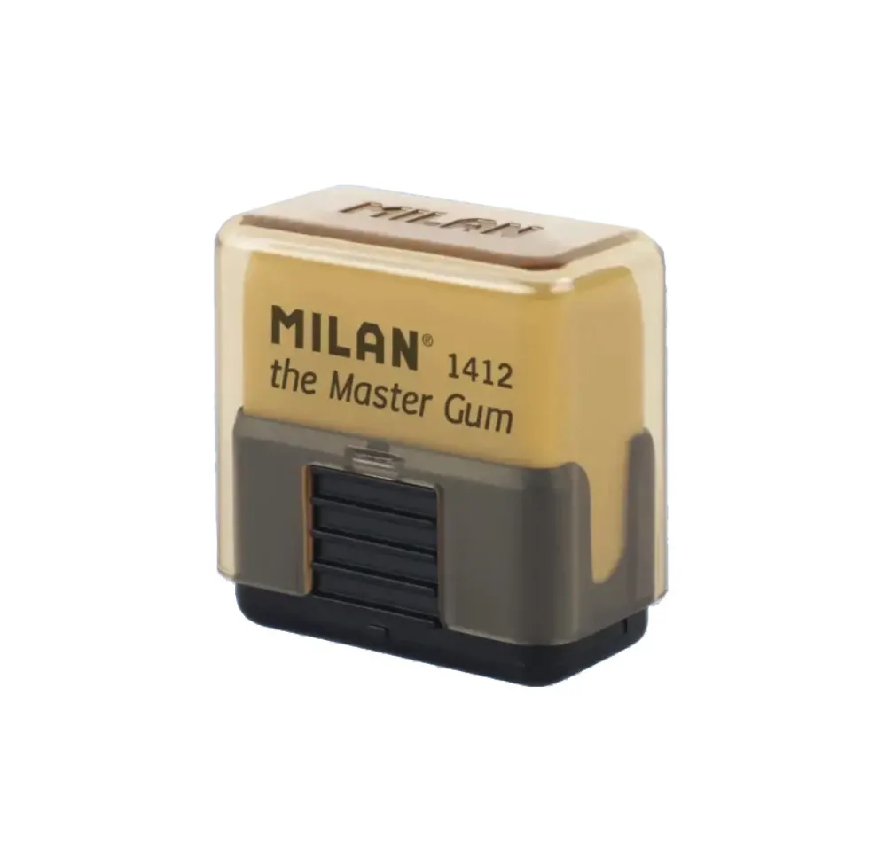 Gumka ołówkowa Master Gum w etui - Milan - kremowa