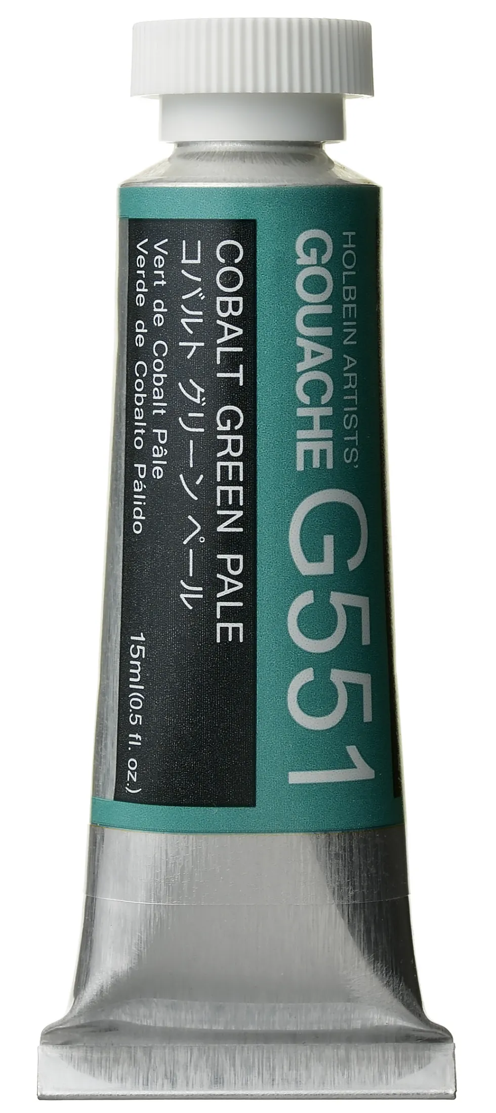 Gwasz Artists’ Gouache - Holbein - Cobalt Green Pale, 15 ml