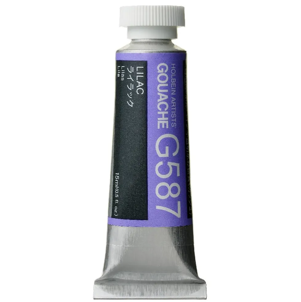 Gwasz Artists’ Gouache - Holbein - Lilac, 15 ml