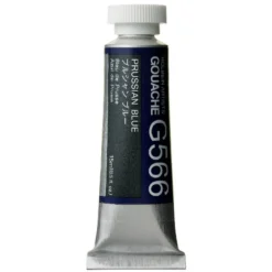 Gwasz Artists’ Gouache - Holbein - Prussian Blue, 15 ml