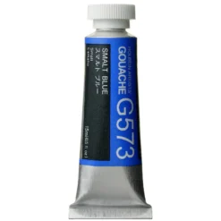 Gwasz Artists’ Gouache - Holbein - Smalt Blue, 15 ml