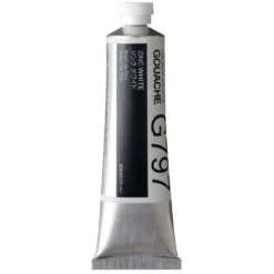 Gwasz Artists’ Gouache - Holbein - Zinc White, 60 ml