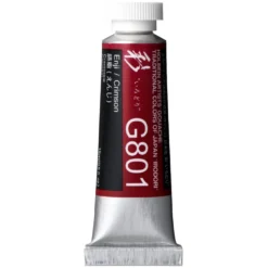 Gwasz Artists’ Gouache Irodori - Holbein - Crimson, 15 ml