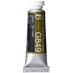 Gwasz Artists’ Gouache Irodori - Holbein - Elm Green, 15 ml