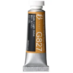 Gwasz Artists’ Gouache Irodori - Holbein - Light Ochre, 15 ml
