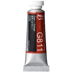 Gwasz Artists’ Gouache Irodori - Holbein - Orange, 15 ml
