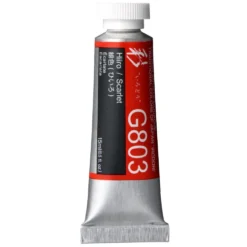 Gwasz Artists’ Gouache Irodori - Holbein - Scarlet, 15 ml