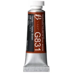 Gwasz Artists’ Gouache Irodori - Holbein - Taisha Brown, 15 ml