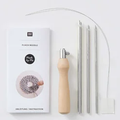Igła tkacka do haftu Punch Needle - Rico Design - 3 szt.