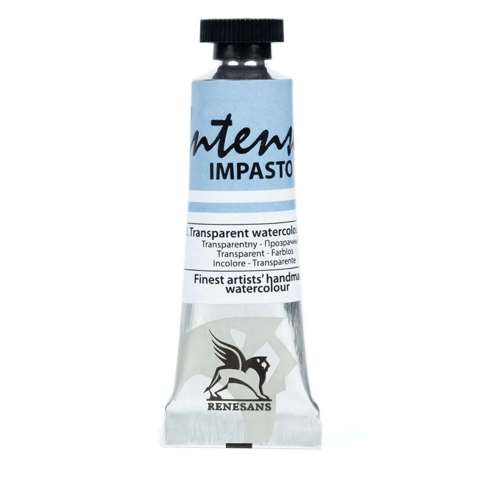 Impasto do akwareli Intense Water - Renesans - transparentne, 15 ml