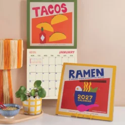 Kalendarz ścienny 2027 - Good Tuesday - Dishes Around the World 30 × 30 cm