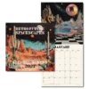 Kalendarz ścienny 2027 - Good Tuesday - Retro Future Spacescapes 30 × 30 cm