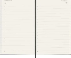 Kalendarz dzienny 2026/2027 L - Moleskine - Black