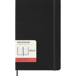 Kalendarz dzienny 2026/2027 L - Moleskine - Black