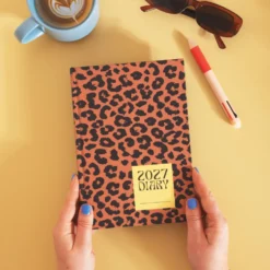 Kalendarz tygodniowy 2027 - Good Tuesday - Leopard