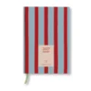 Kalendarz tygodniowy 2027 - Good Tuesday - Red & Blue Stripe