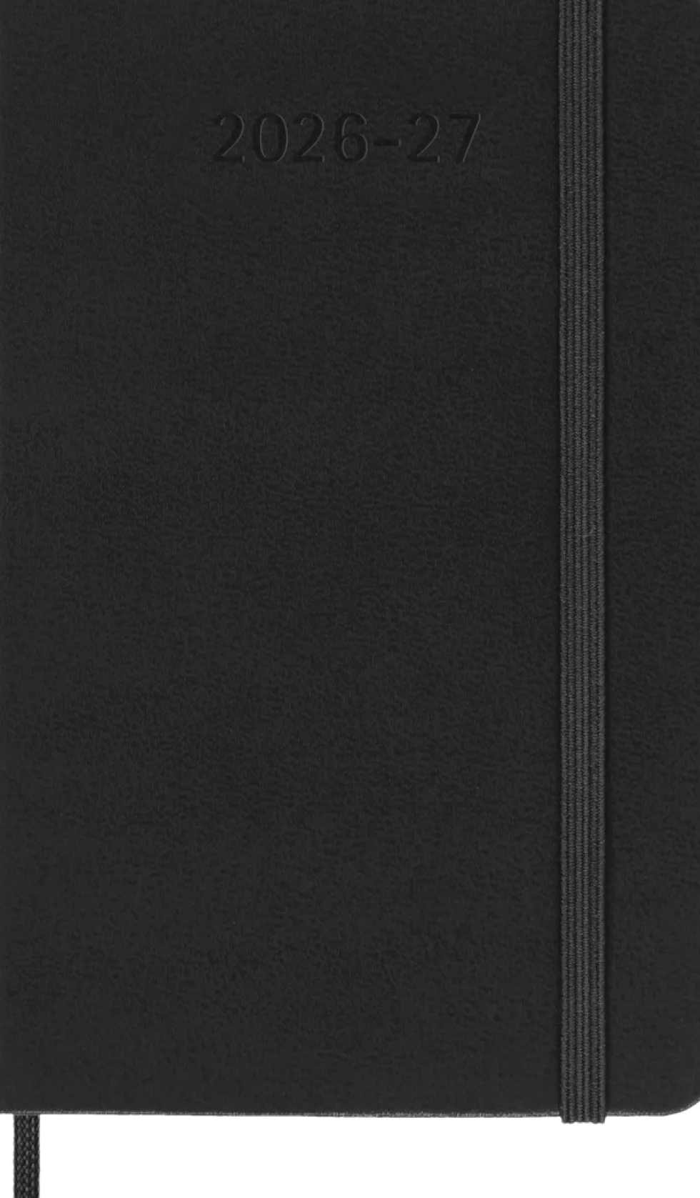 Kalendarz tygodniowy 2026/2027 L - Moleskine - Black