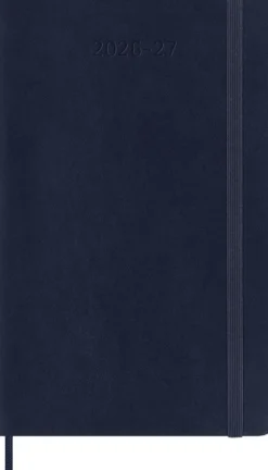 Kalendarz tygodniowy 2026/2027 L - Moleskine - Sapphire Blue