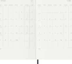 Kalendarz tygodniowy 2026/2027 L - Moleskine - Sapphire Blue