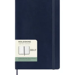 Kalendarz tygodniowy 2026/2027 L - Moleskine - Sapphire Blue