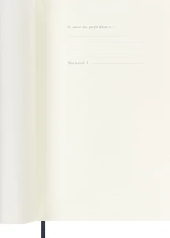 Kalendarz tygodniowy 2026/2027 L - Moleskine - Sapphire Blue