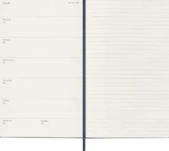 Kalendarz tygodniowy 2026/2027 L - Moleskine - Sapphire Blue