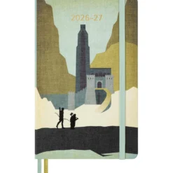 Kalendarz tygodniowy Lord of The Rings 2026/2027 L - Moleskine - Legolas i Gimli