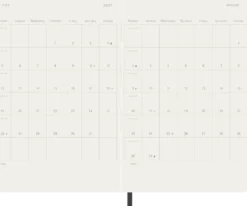 Kalendarz tygodniowy 2026/2027 P - Moleskine - Black
